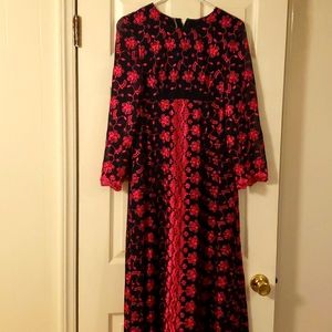 Handmade 70s prom dress